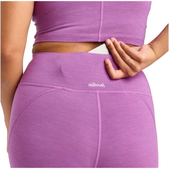 NWT allbirds Natural Bike Shorts - SMALL - lux purple - SMALL - Picture 4 of 6